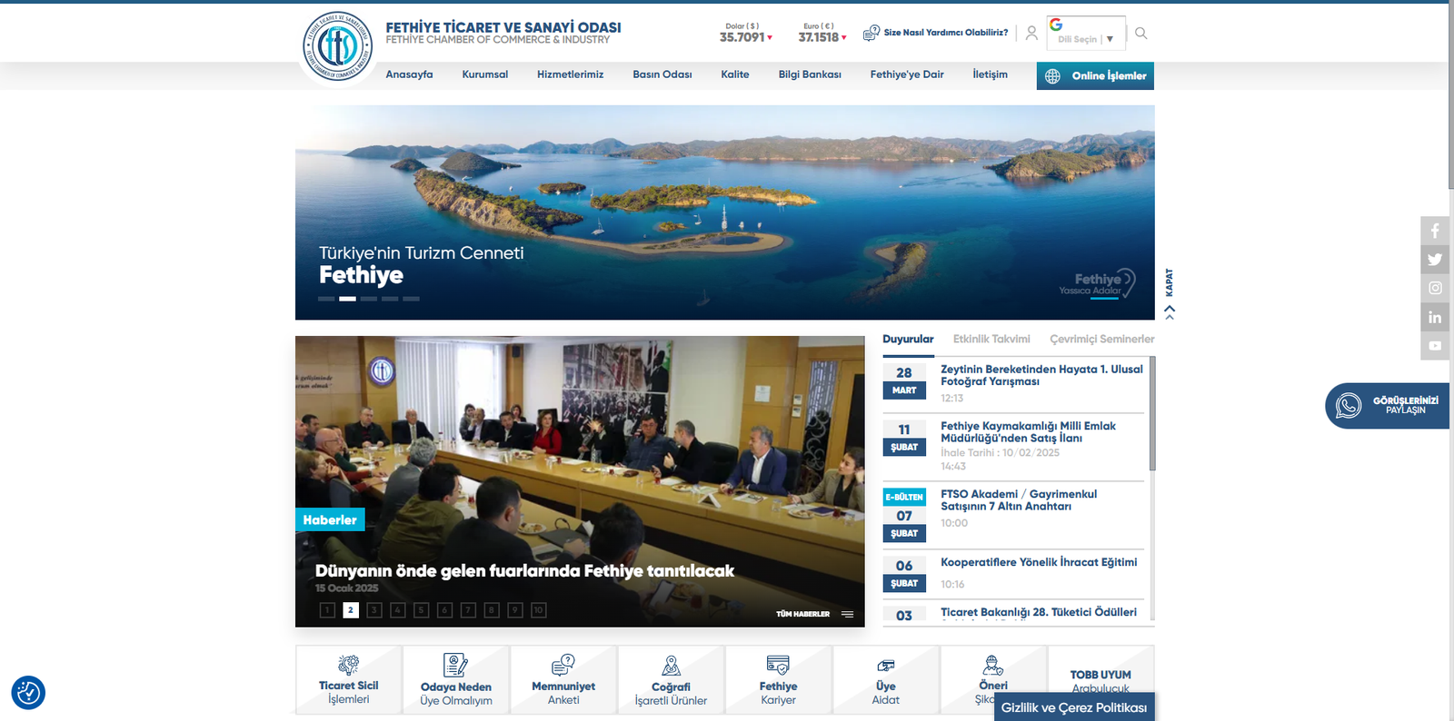 Fethiye Ticaret ve Sanayi Odası